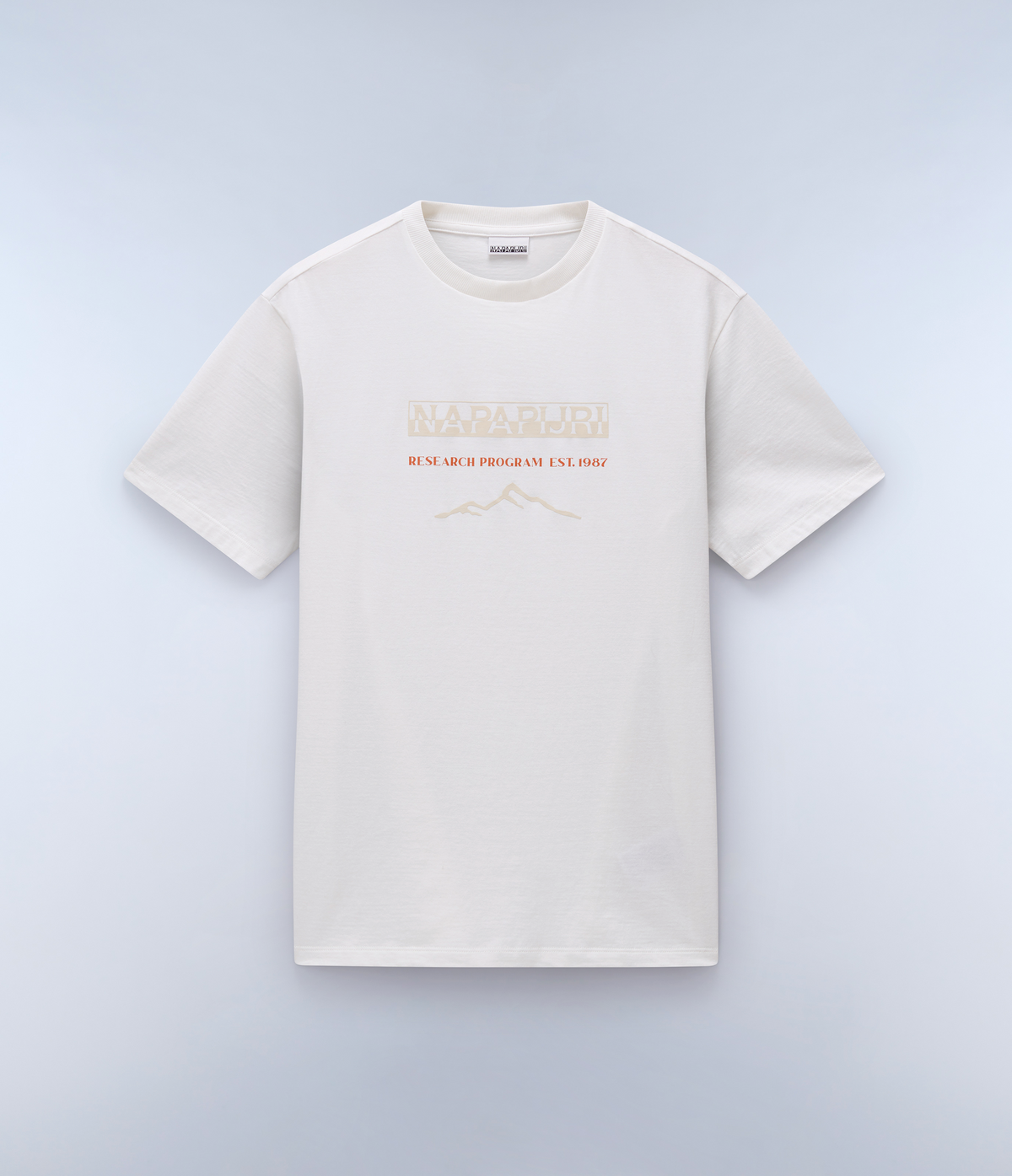 Kurzarm-T-Shirt Sanem Weiss Whisper - 1