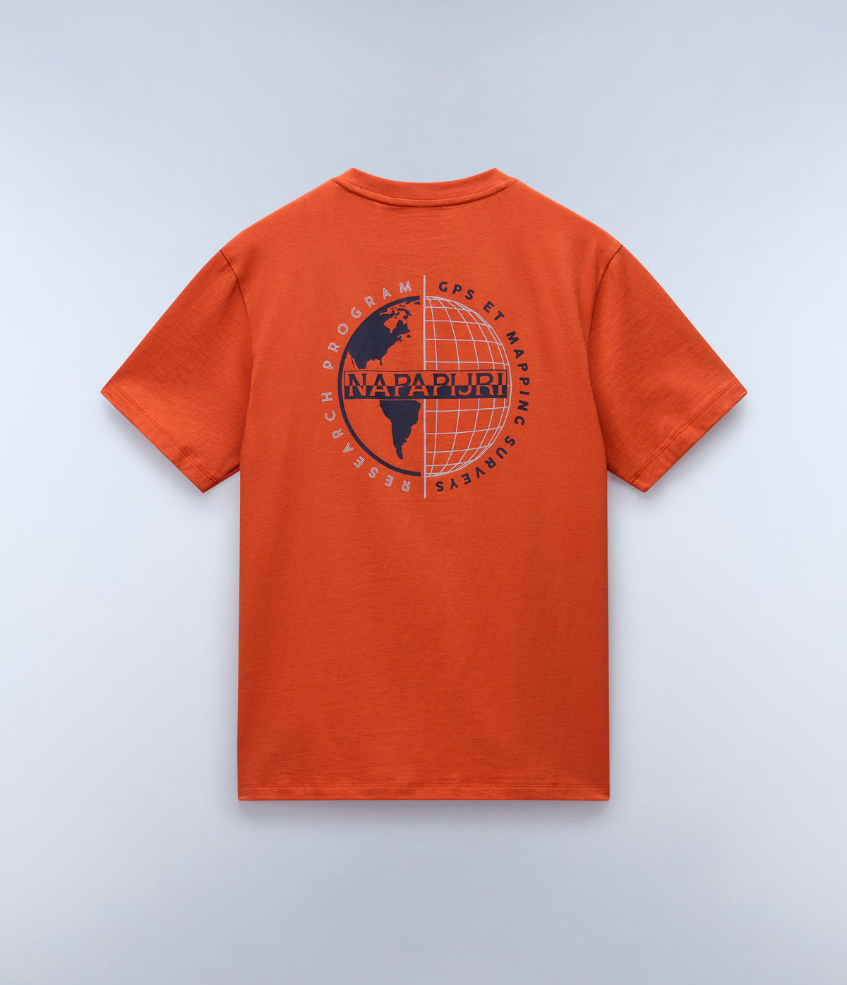 Camiseta de Manga Corta Seril Naranja Burnt - 4