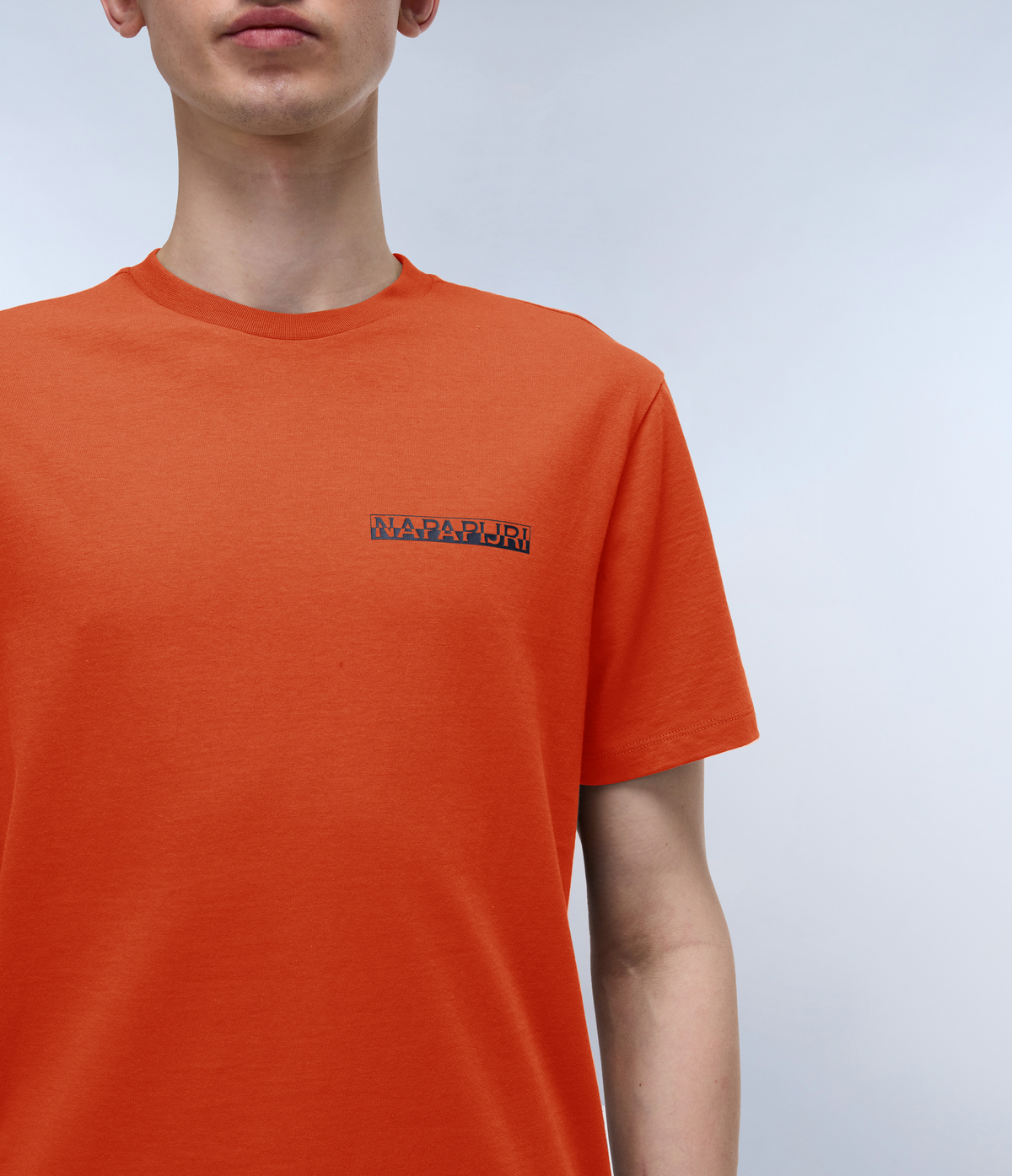 Camiseta de Manga Corta Seril Naranja Burnt - 5