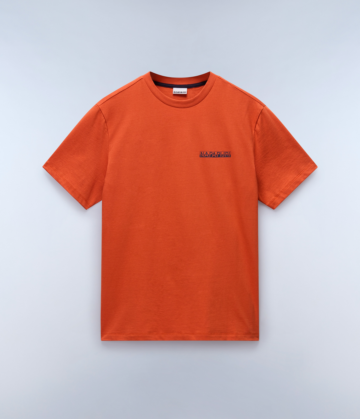 Camiseta de Manga Corta Seril Naranja Burnt - 1