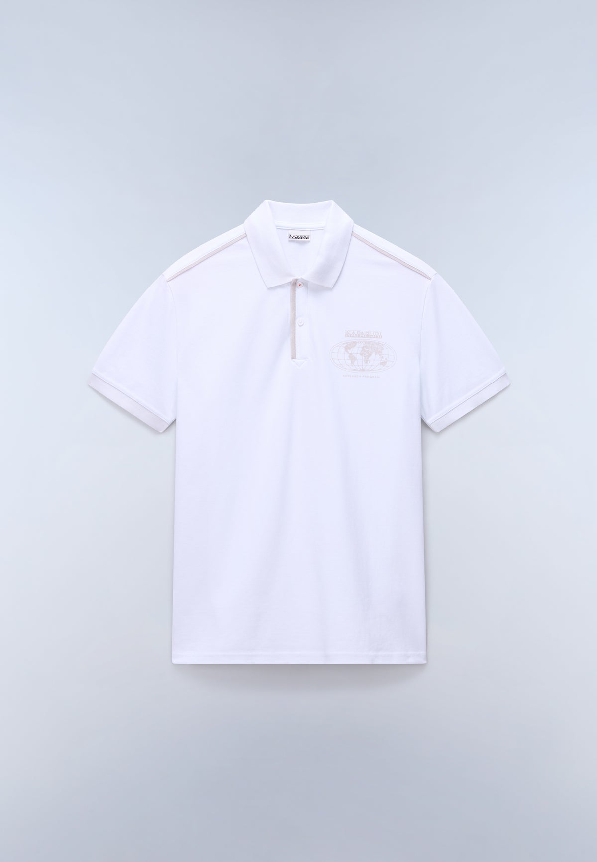 Eseras Short Sleeve Polo Shirt White - 1