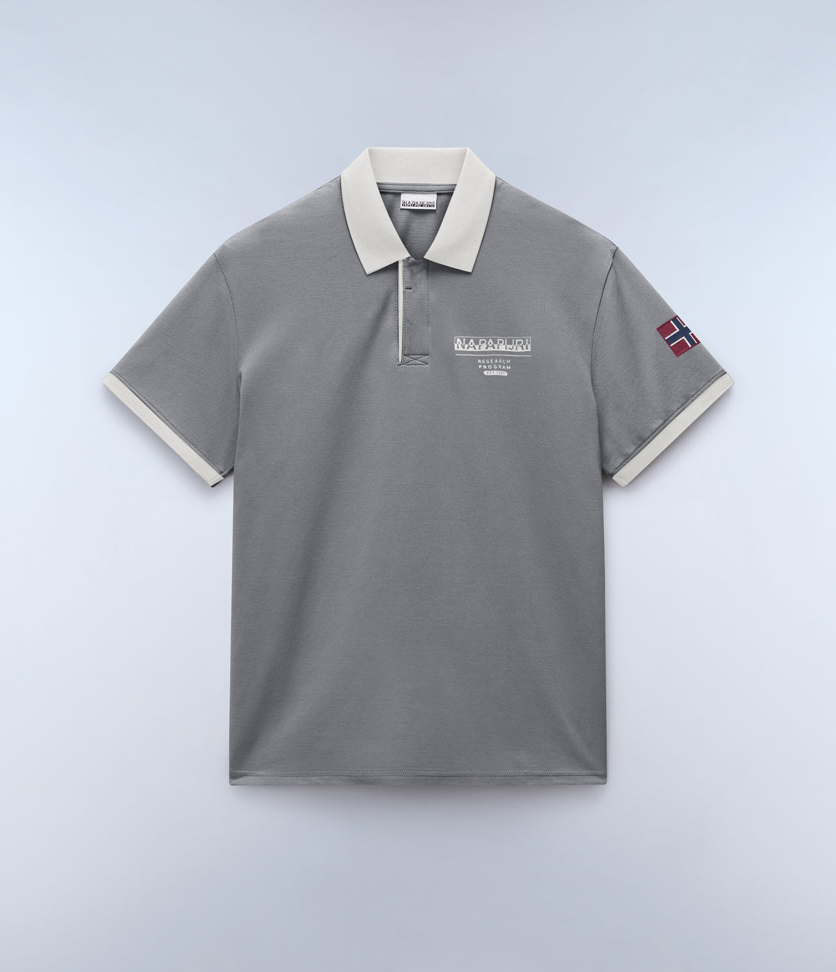 Poloshirt Embers mit Kurzen Ärmeln Grau - 1