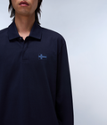 Sorano Long Sleeve Polo Shirt Dark Blue - 5