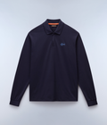 Sorano Long Sleeve Polo Shirt Dark Blue - 1