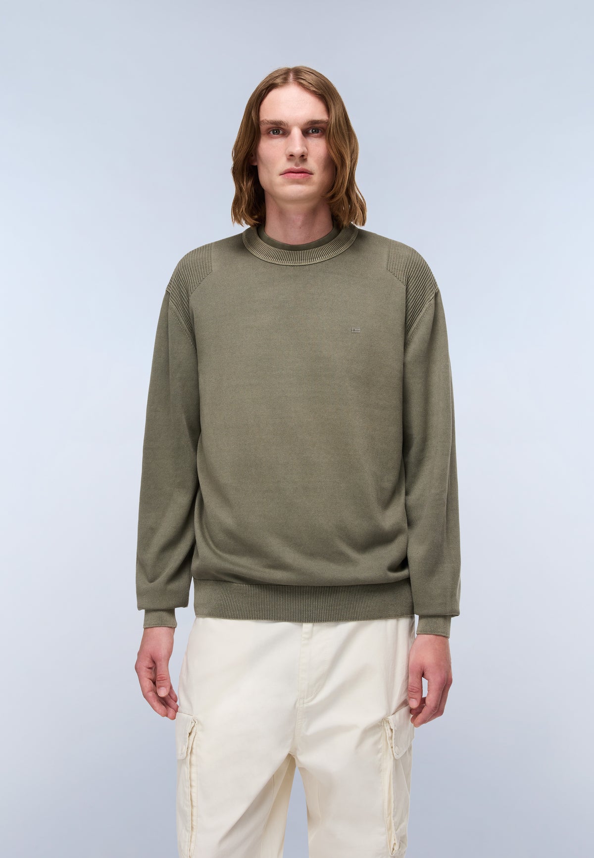 Aren Jumper Green Tea Leaf - 3