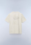 Camiseta de Manga Corta de Punto Aren Beige - 5