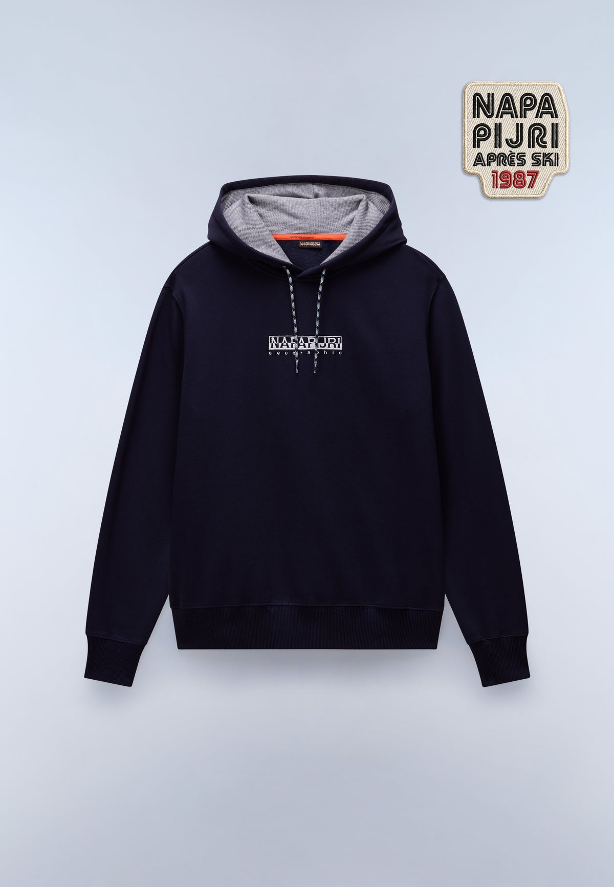 Kapuzenpullover Fiemme Dark Blue - 1