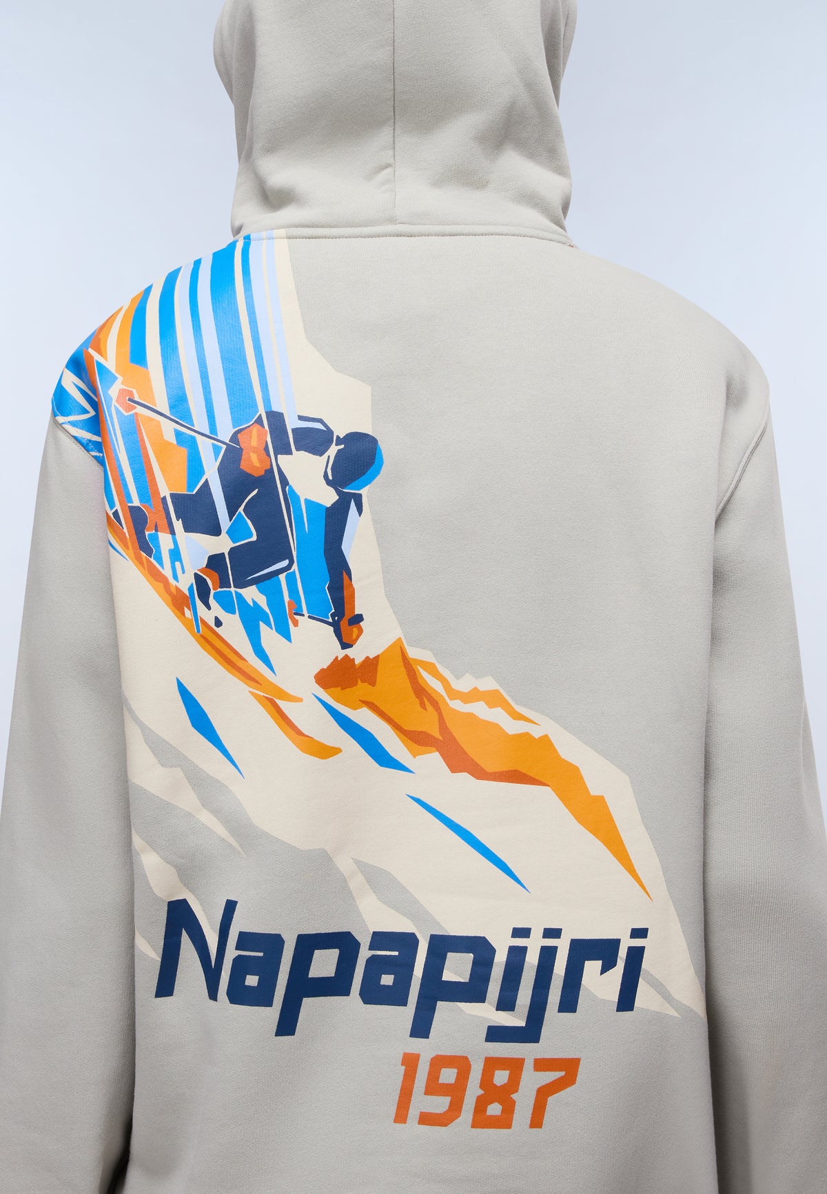 Kapuzenpullover Fiemme Grau Will - 6