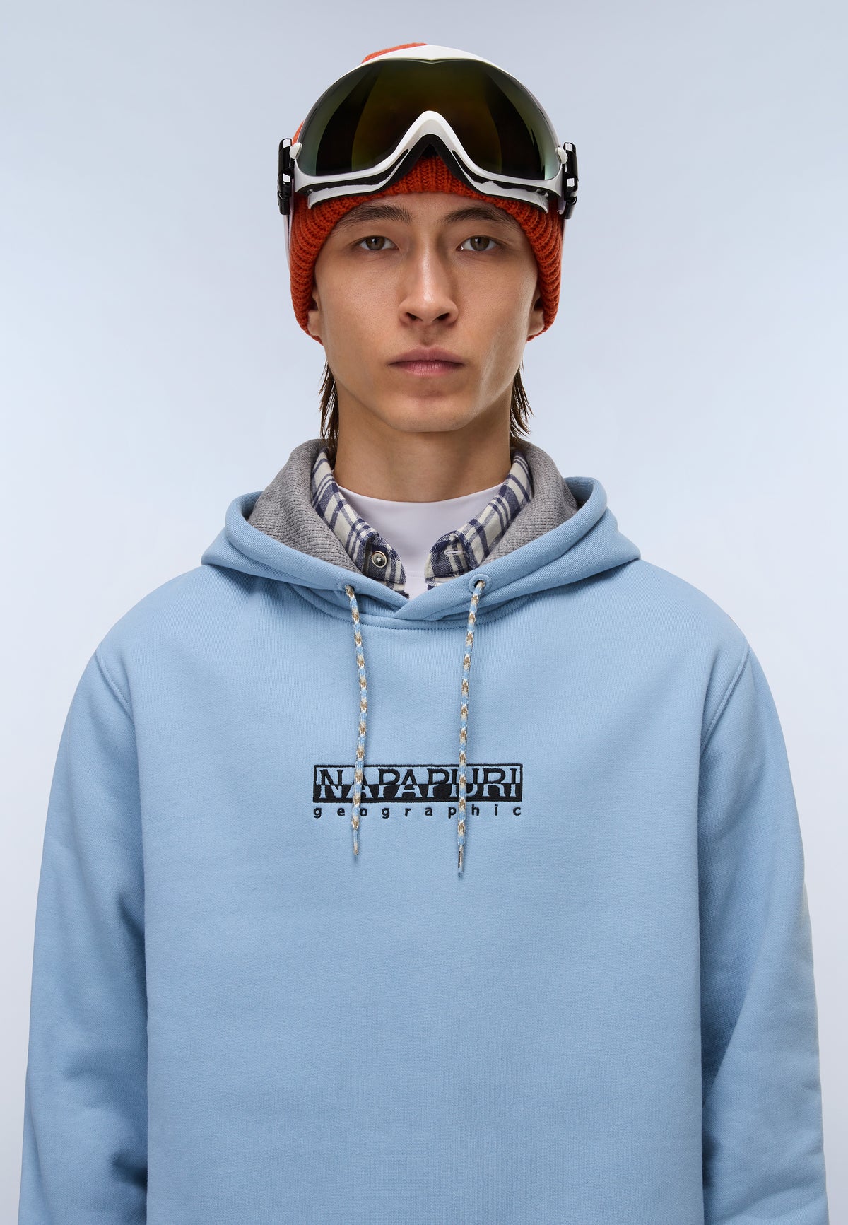 Fiemme Hoodie Blue Denim - 2