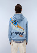 Fiemme Hoodie Blue Denim - 4