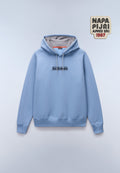Kapuzenpullover Fiemme Blau Denim - 1
