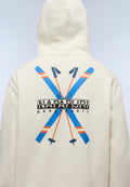 Kapuzenpullover Fiemme Beige - 6