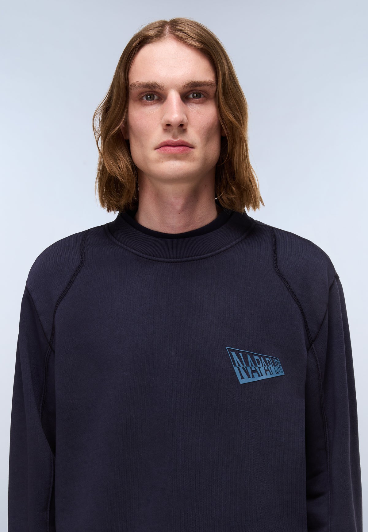 Aren French Terry Sweatshirt Dark Blue - 2