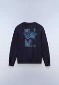 Aren French Terry Sweatshirt Dark Blue - 5