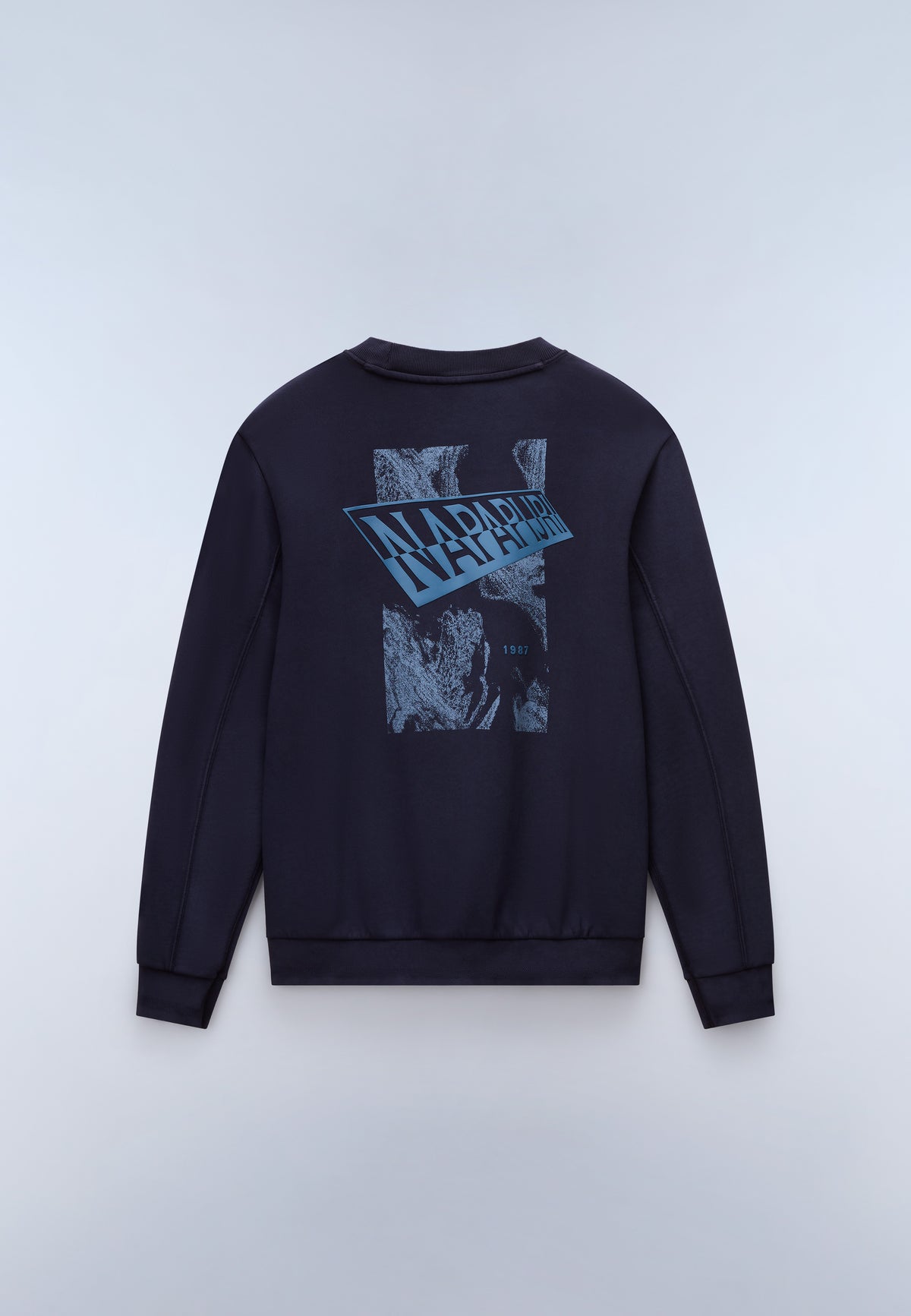 Aren French Terry Sweatshirt Dark Blue - 5