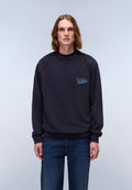 Aren French Terry Sweatshirt Dark Blue - 3
