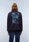 Aren French Terry Sweatshirt Dark Blue - 4