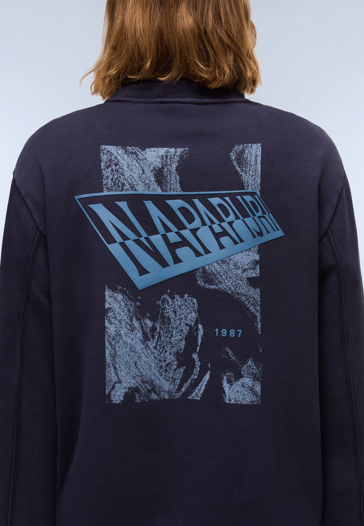 Aren French Terry Sweatshirt Dark Blue - 6