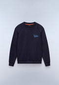 Aren French Terry Sweatshirt Dark Blue - 1