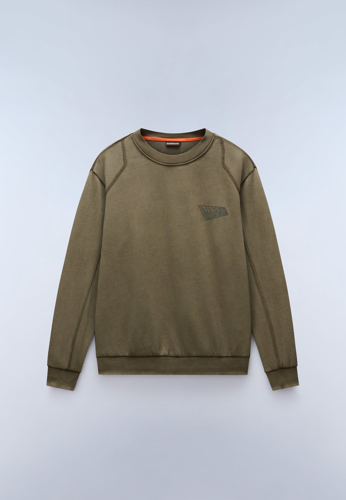 Aren French Terry Sweatshirt Green Tea Leaf - 1