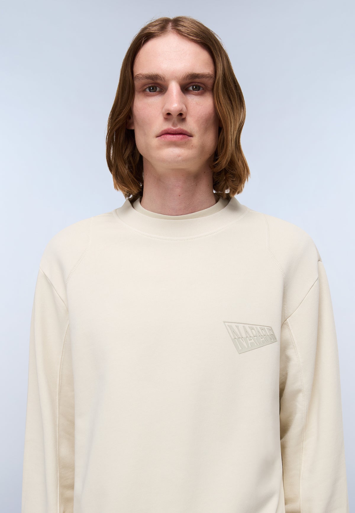 Aren French Terry Sweatshirt Beige - 2