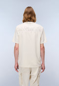 T-Shirt à Manches Courtes Fanes en Jersey Beige - 4