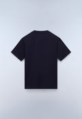 T-Shirt a Maniche Corte Bald Jersey Blu Scuro - 5