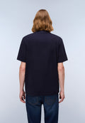T-Shirt a Maniche Corte Bald Jersey Blu Scuro - 4