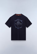 T-Shirt a Maniche Corte Bald Jersey Blu Scuro - 1