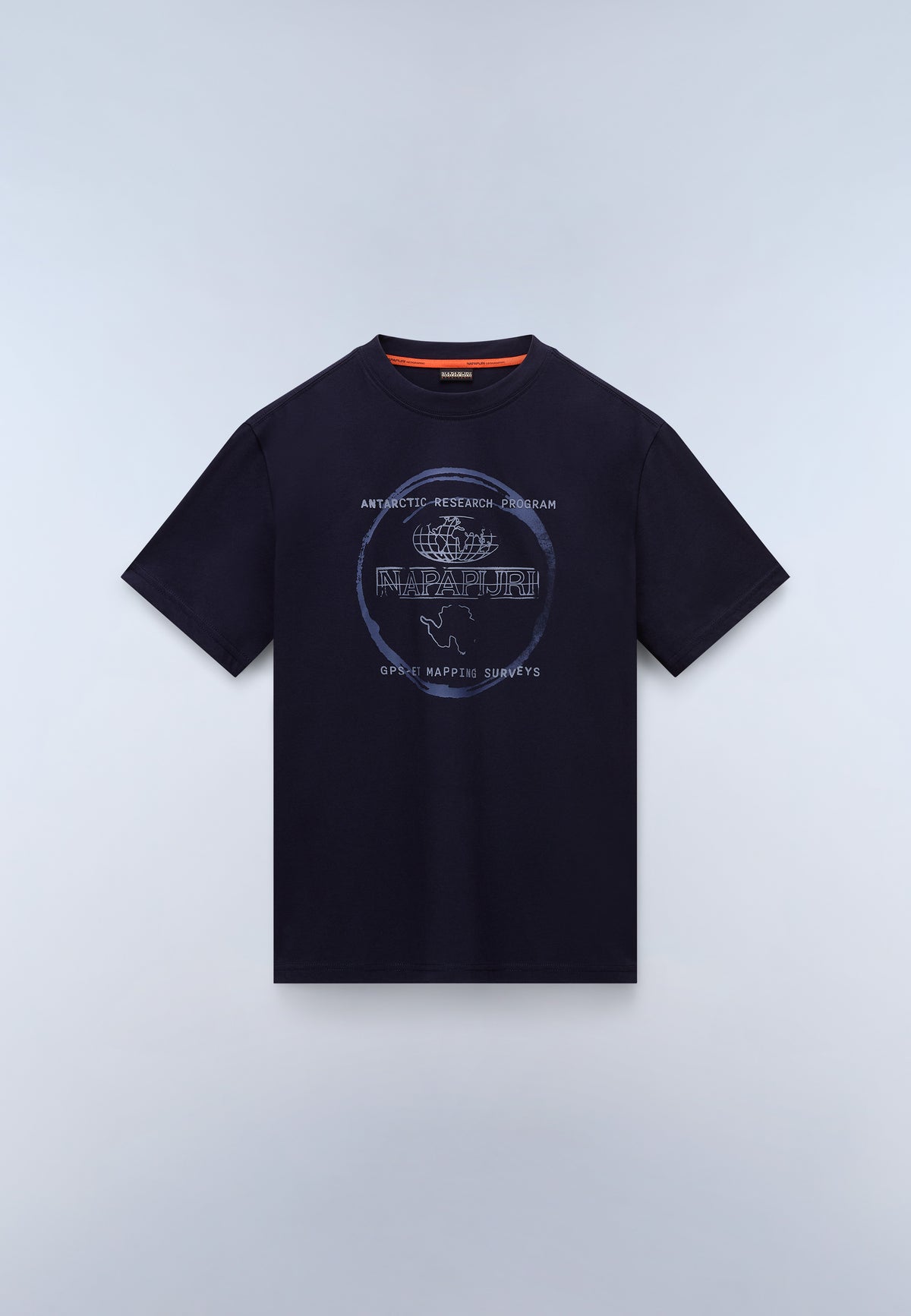 T-Shirt a Maniche Corte Bald Jersey Blu Scuro - 1
