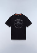 T-Shirt a Maniche Corte Bald Jersey Nero - 1