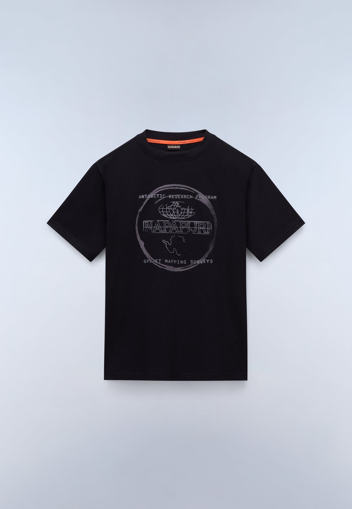 T-Shirt a Maniche Corte Bald Jersey Nero - 1