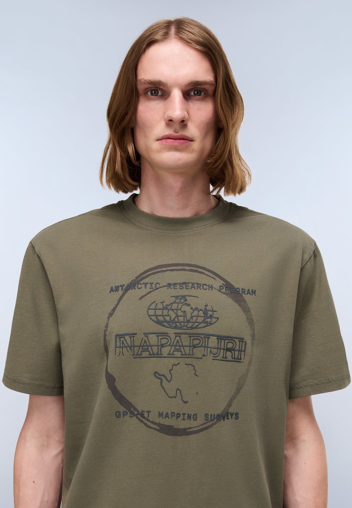 Bald Jersey Short Sleeve T-Shirt Green Tea Leaf - 2
