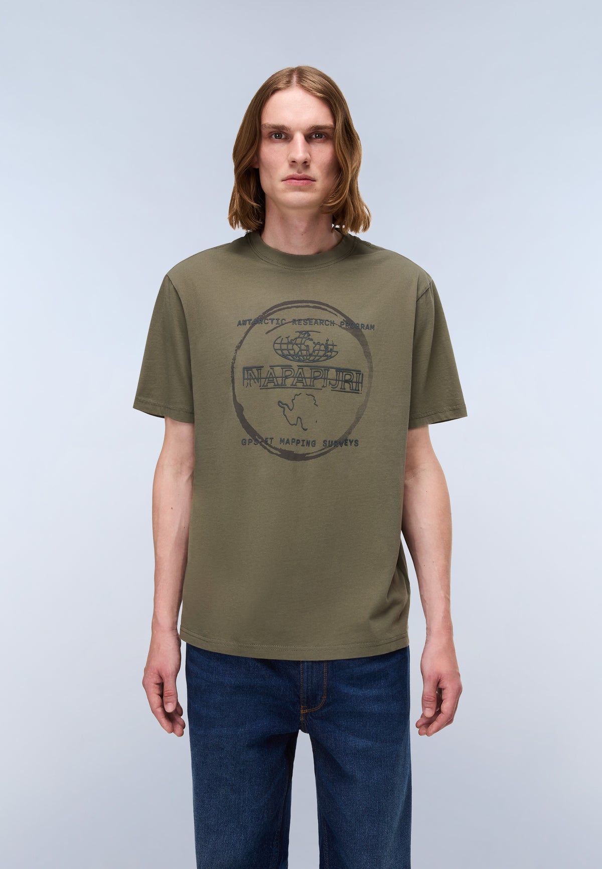 Bald Jersey Short Sleeve T-Shirt Green Tea Leaf - 3