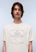 Kurzärmeliges Jersey-T-Shirt Bald Beige - 2