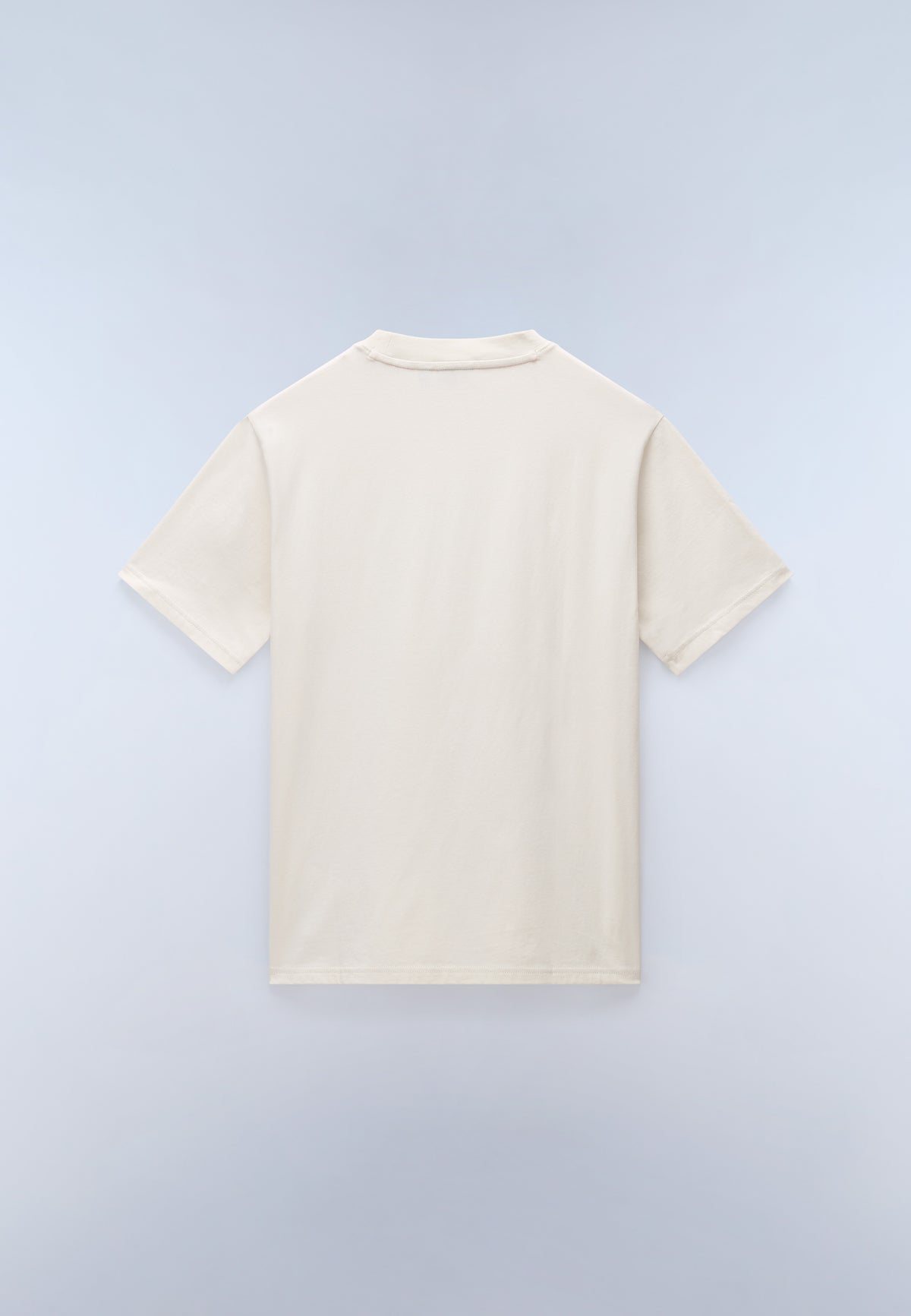 Kurzärmeliges Jersey-T-Shirt Bald Beige - 5