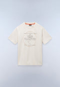 Kurzärmeliges Jersey-T-Shirt Bald Beige - 1