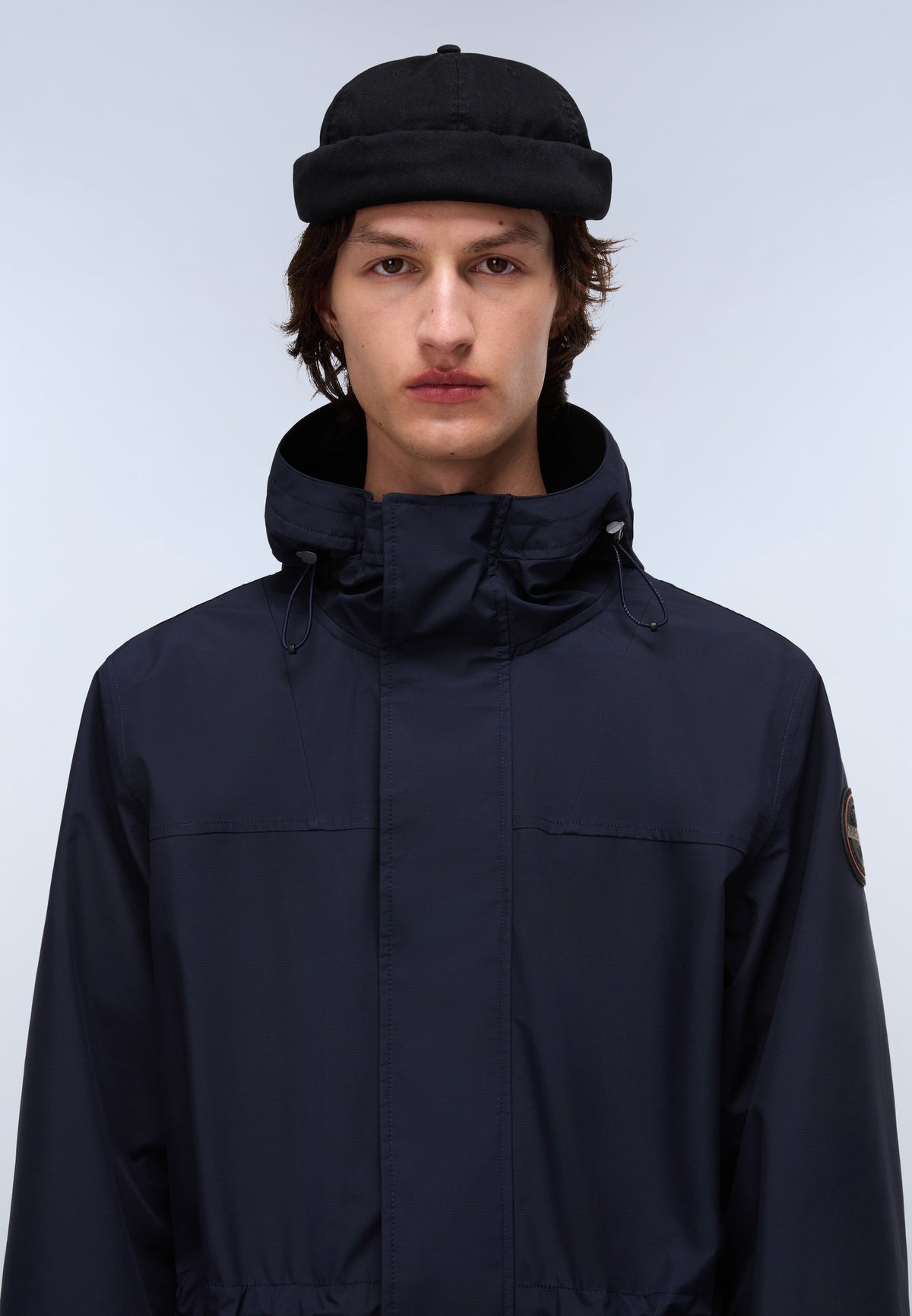Lange Parkajacke Pilloz Dark Blue - 2