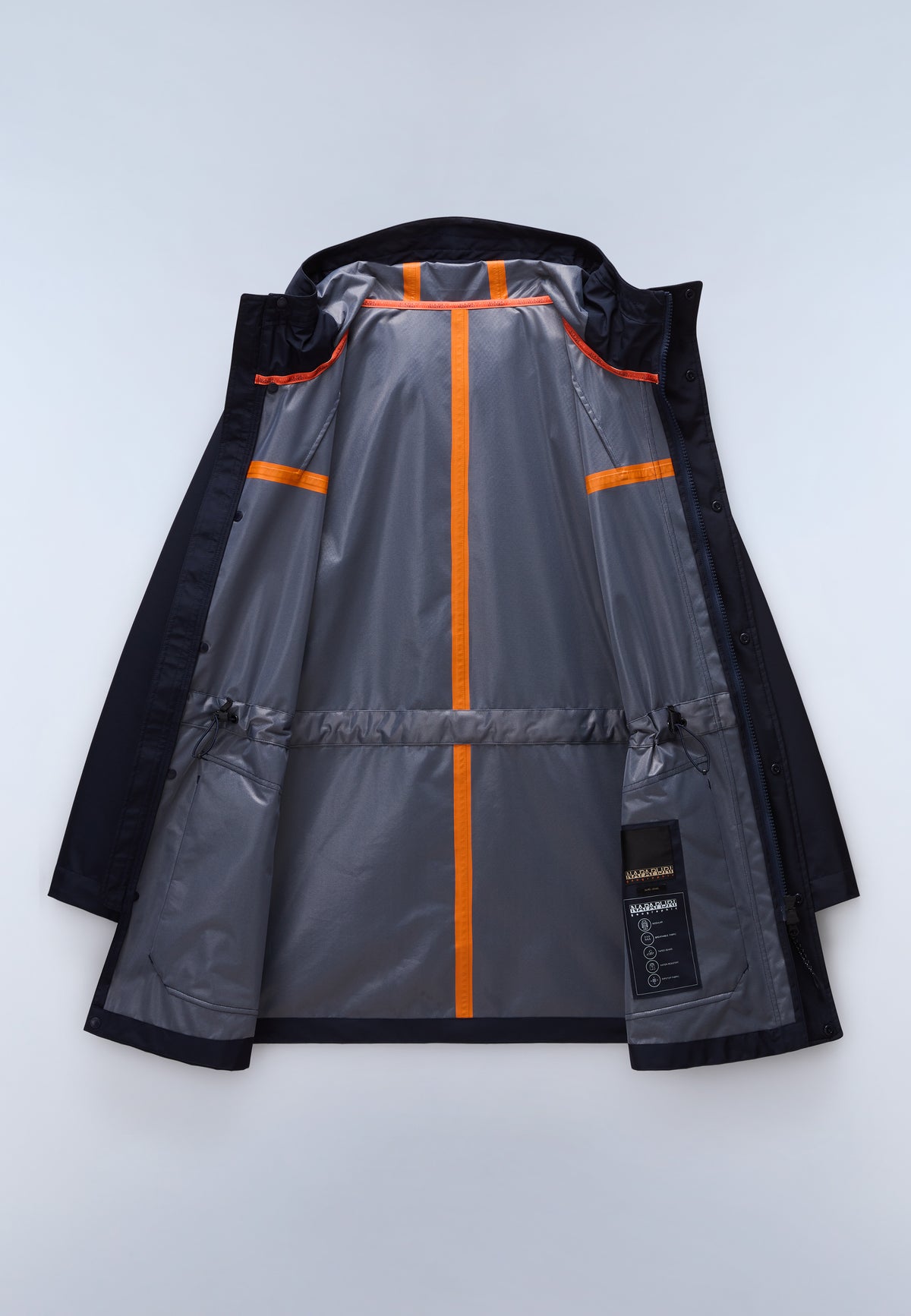 Lange Parkajacke Pilloz Dark Blue - 9