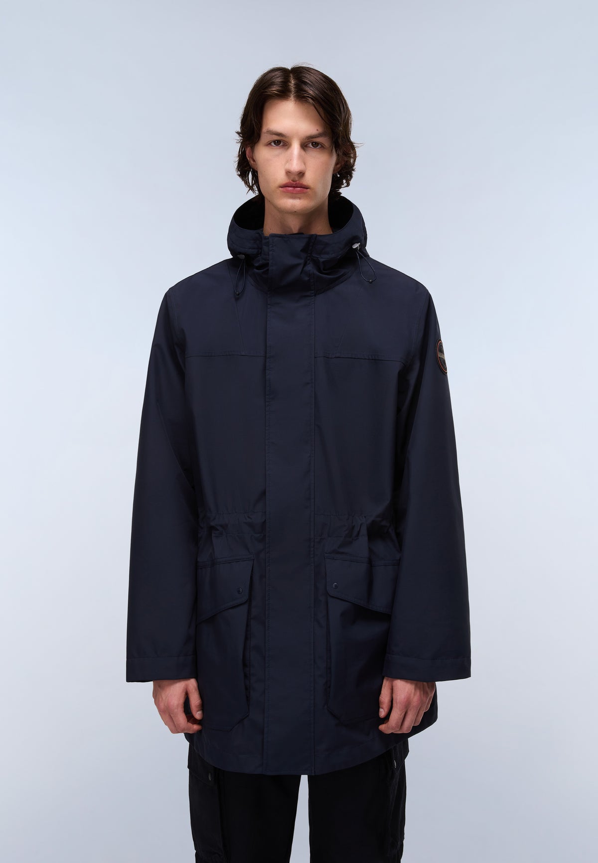 Lange Parkajacke Pilloz Dark Blue - 4