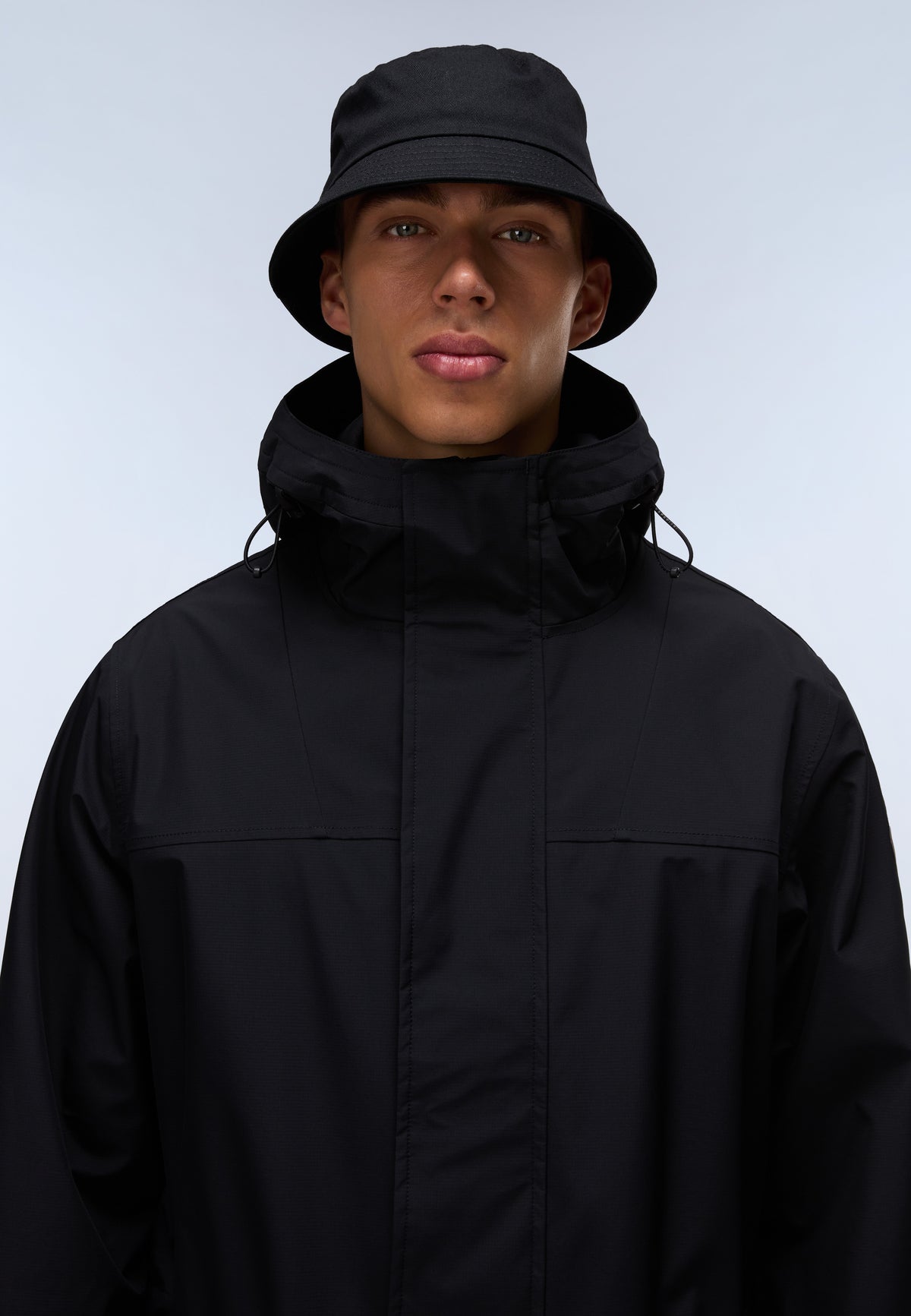 Lange Parkajacke Pilloz Schwarz - 2