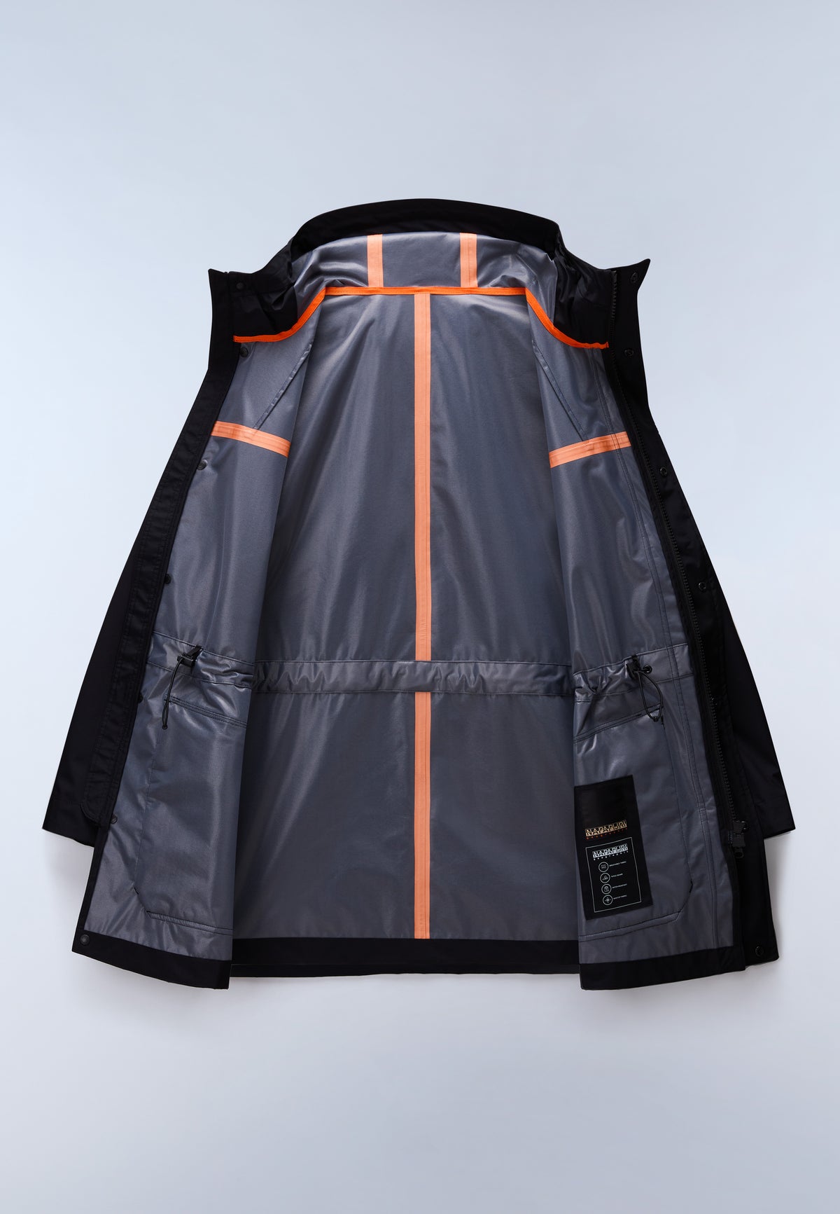 Lange Parkajacke Pilloz Schwarz - 9
