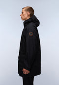 Lange Parkajacke Pilloz Schwarz - 5