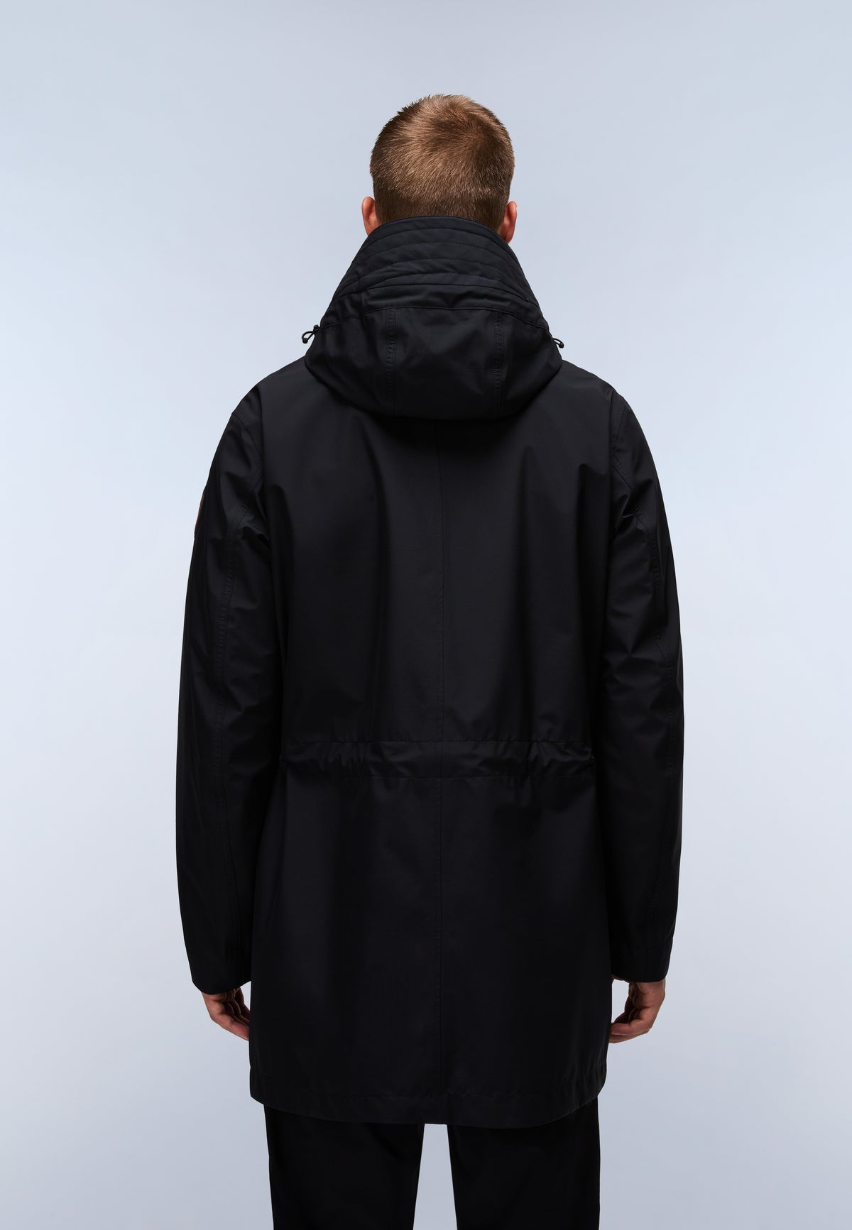 Lange Parkajacke Pilloz Schwarz - 6