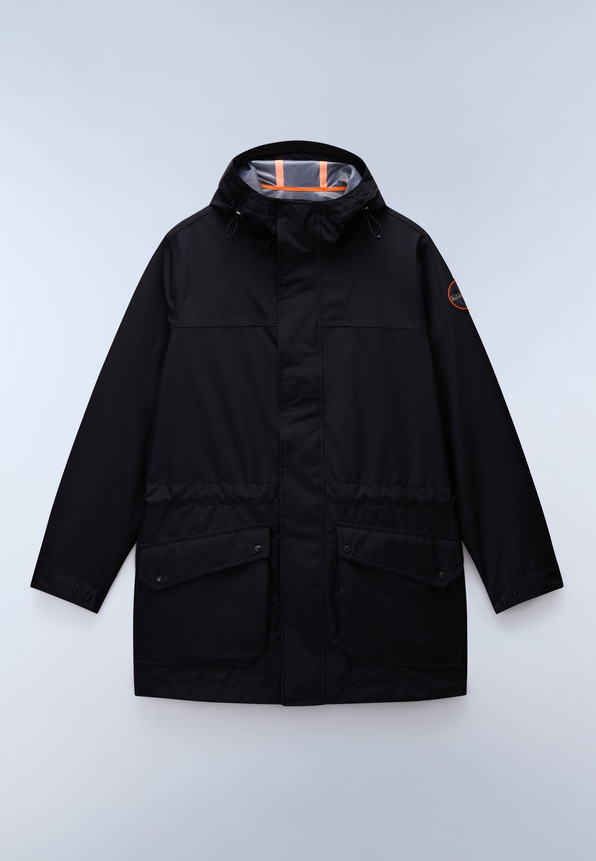 Lange Parkajacke Pilloz Schwarz - 1