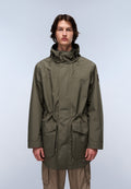 Lange Parkajacke Pilloz Grün Tea Leaf - 4