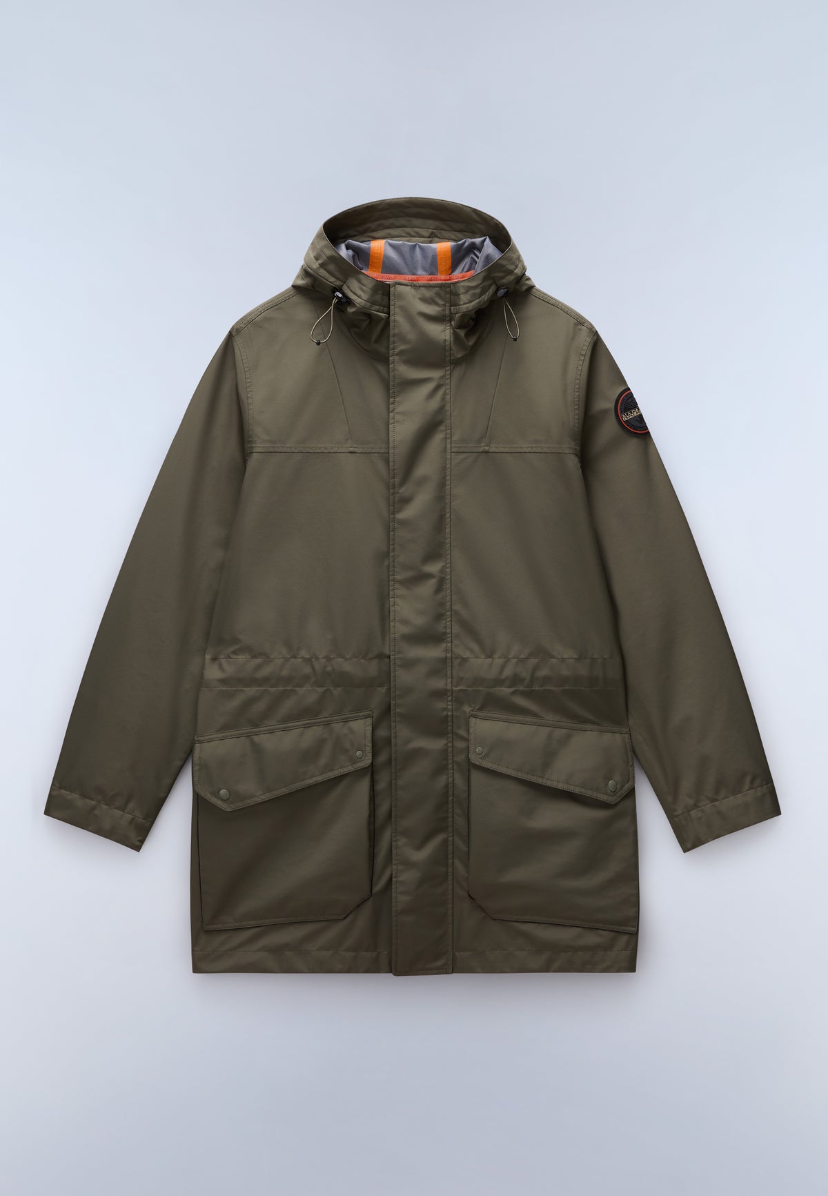 Lange Parkajacke Pilloz Grün Tea Leaf - 1