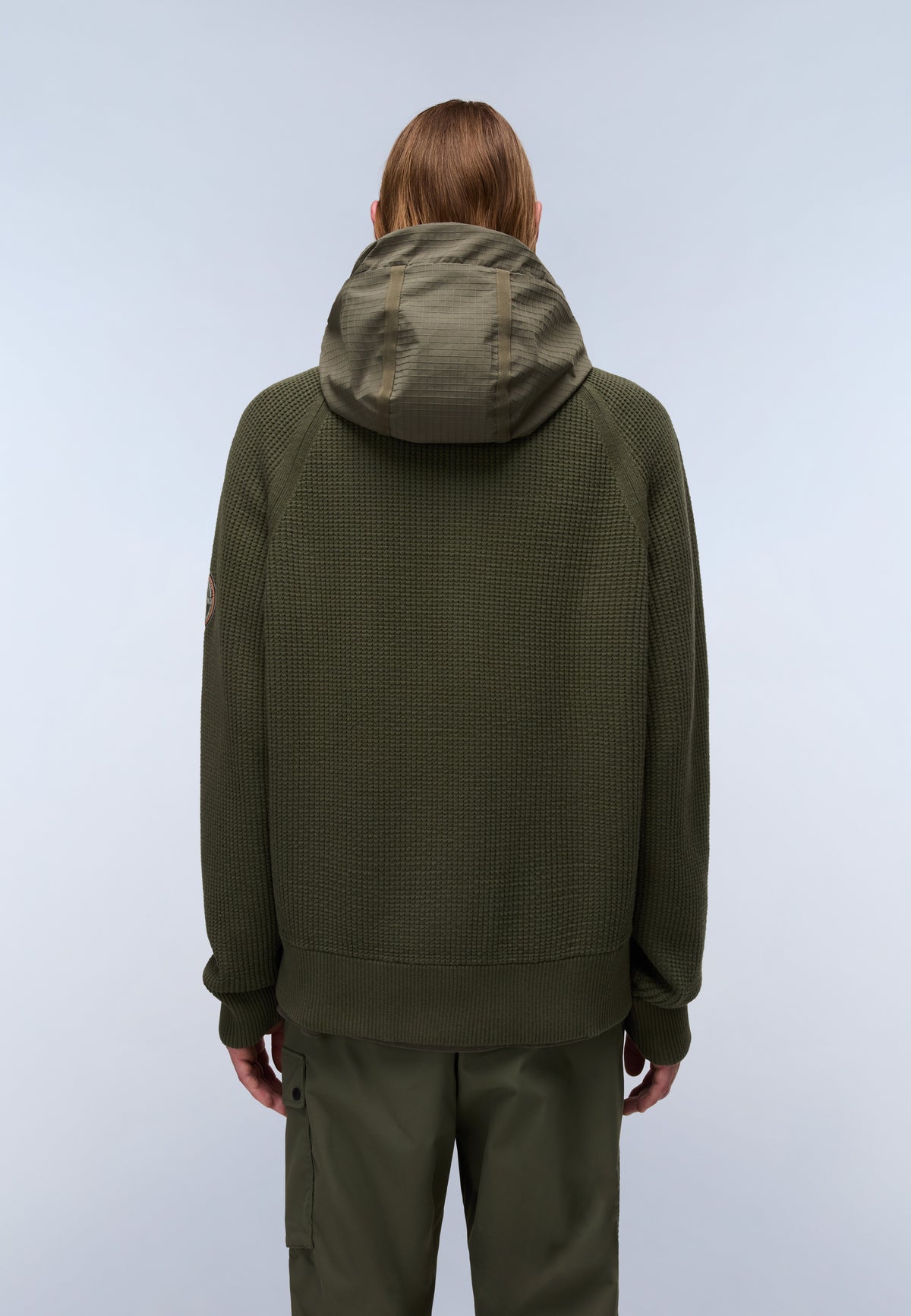Hybrid-Strickjacke Vanoi Grün Tea Leaf - 6