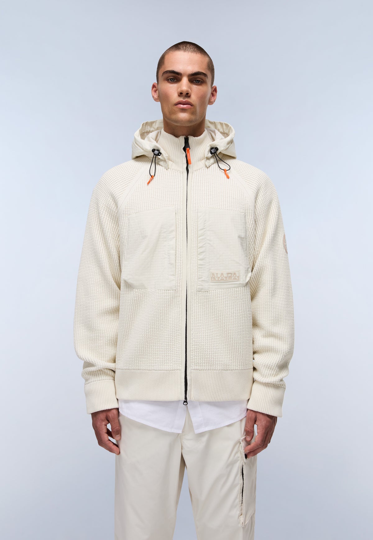 Vanoi Hybrid Knitwear Jacket Beige - 4