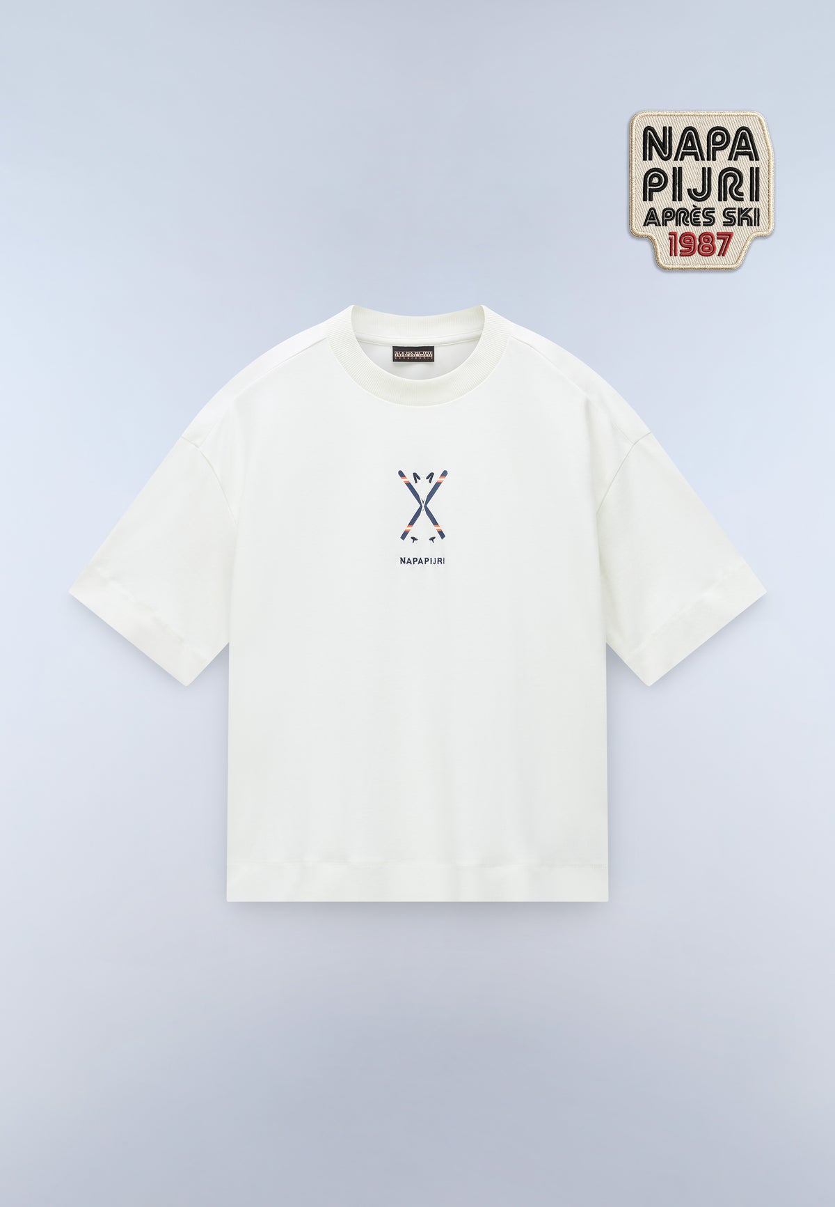 Kurzarm-T-Shirt Irto Weiss - 1